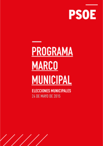 Programa Marco Municipal