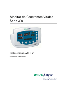 Instrucciones de Uso, Monitor de Constantes Vitales Serie 300