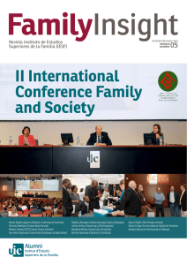 II International Conference Family and Society