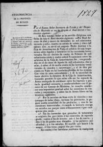 Page 1 INTENDENCIA DE LA PROVINCIA DE BURGOS. ---- -