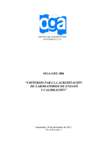 oga-gec-006 “criterios para la acreditación de laboratorios de