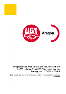 Propuestas del Área de Juventud de UGT