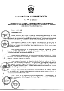 R. Superintendencia Nº 043-2012