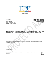 NTE INEN 573 - Servicio Ecuatoriano de Normalización