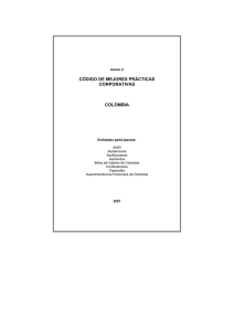 CÓDIGO DE MEJORES PRÁCTICAS CORPORATIVAS COLOMBIA