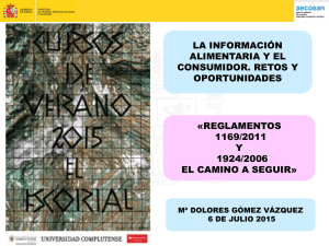 Presentación de PowerPoint - Agencia Española de Consumo