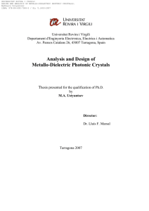 Analysis and Design of Metallo-Dielectric Photonic Crystals