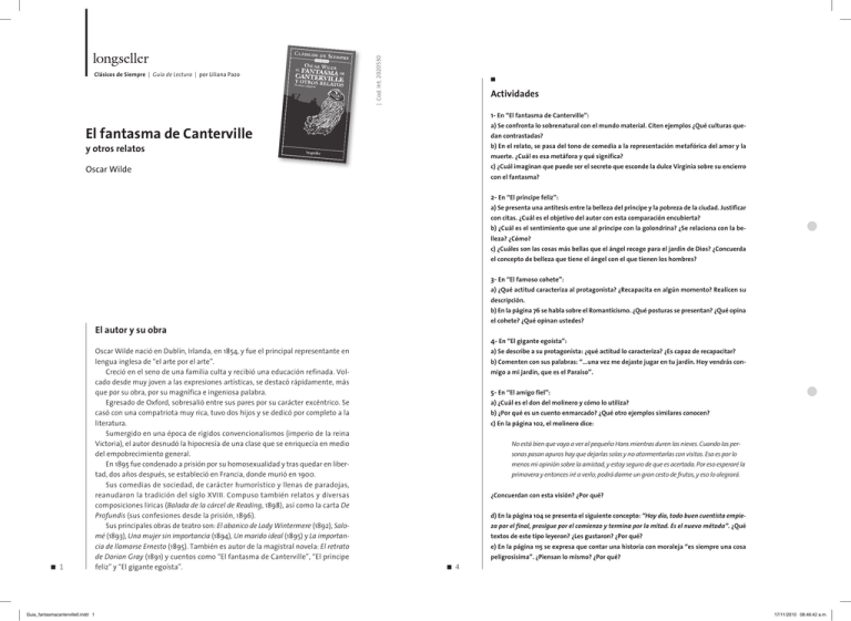 El fantasma de Canterville