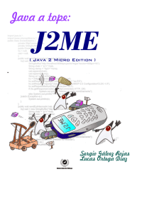 J2ME - Departamento de Lenguajes y Ciencias de la Computación