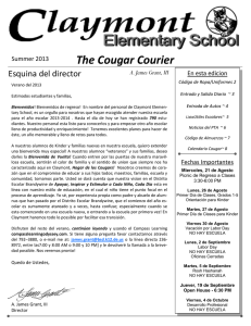 The Cougar Courier - Brandywine School District