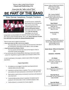 BE PART OF THE BAND