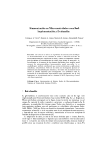 Sincronización en Microcontroladores en Red: Implementación y