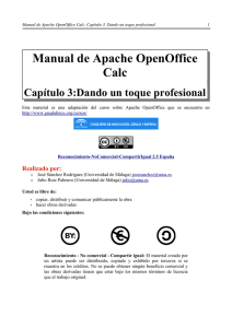 Manual de OpenOffice Calc