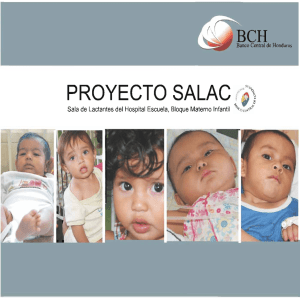 proyecto salac - Banco Central de Honduras