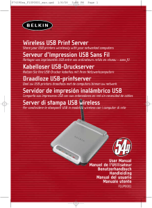 Wireless USB Print Server Serveur d`Impression USB Sans