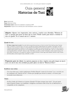 Guia general Historias de Taxi