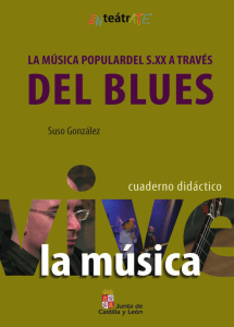 SUSO GONZÁLEZ (La música popular del S.XX a través del blues)