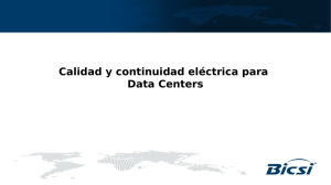 Calidad y continuidad eléctrica para Data Centers