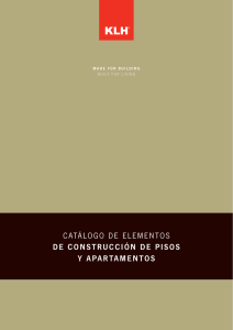 catálogo de elementos de construcción de pisos y