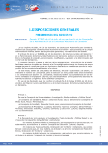 Decreto 3/2015, de 10 de julio