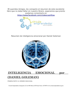 INTELIGENCIA EMOCIONAL por (DANIEL GOLEMAN)
