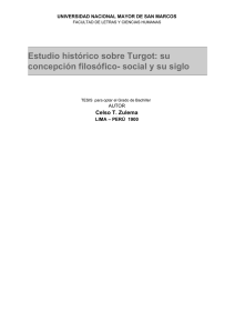 Estudio histórico sobre Turgot - Cybertesis UNMSM