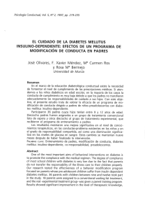 el cuidado de la diabetes mellitus insulino-dependiente