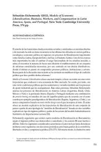 Sebastián Etchemendy (2012), Models of Economic