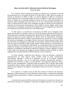 Glosa del Dr. Edmundo Gutiérrez Domínguez