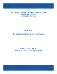 La televisión educativa en México