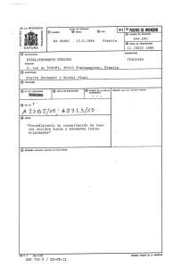 procedimiento de conservacion de huevos cocidos duros y