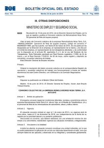 Resolución de 10 de junio de 2014, de la Dirección General de