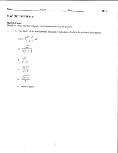 Multiple Choice - Help-A-Bull