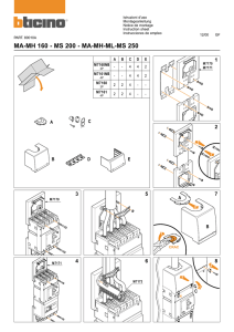 MA-MH 160 - MS 200 - MA-MH-ML-MS 250