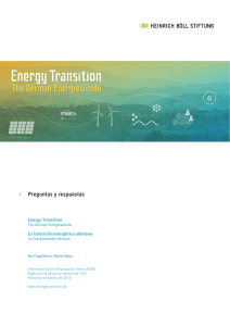 Preguntas y respuestas - German Energy Transition