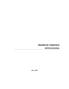 región de tarapacá - Consejo Nacional de la Cultura y las Artes