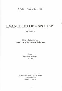 evangelio de san juan - editorial apostolado mariano