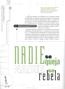 Nadie se uueia. nadie se rehela. Nadie sale en defensa del legitimo