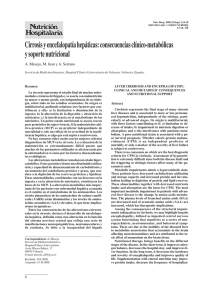 Cirrosis y encefalopatía hepáticas: consecuencias clínico