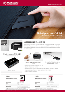 Hub 4-puertos USB 3.0