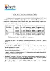 Reglamento Media Docena de Leguas Castellanas 2013