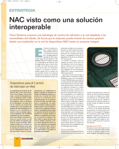 NAC visto como una solución interoperable