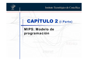 MIPS: Modelo de programación