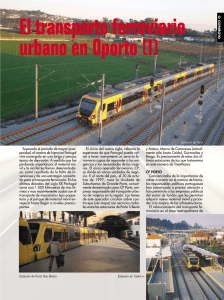 El transporte ferroviario urbano en Oporto