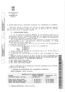 Procedimiento Negociado sin publicidad del Servicio de Asistencia