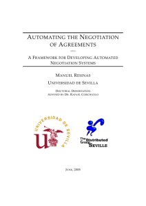 automating the negotiation of agreements