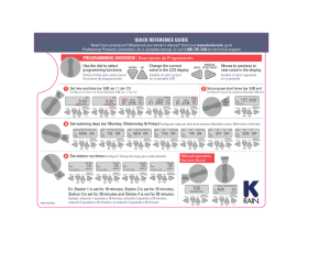 quick reference guide - K-Rain