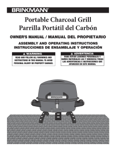 Portable Charcoal Grill Parrilla Portátil del Carbón