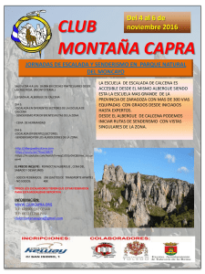 cartel-calcena - Club Montaña Capra