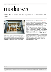 Inditex abre en Oxford Street la mayor tienda de Stradivarius del